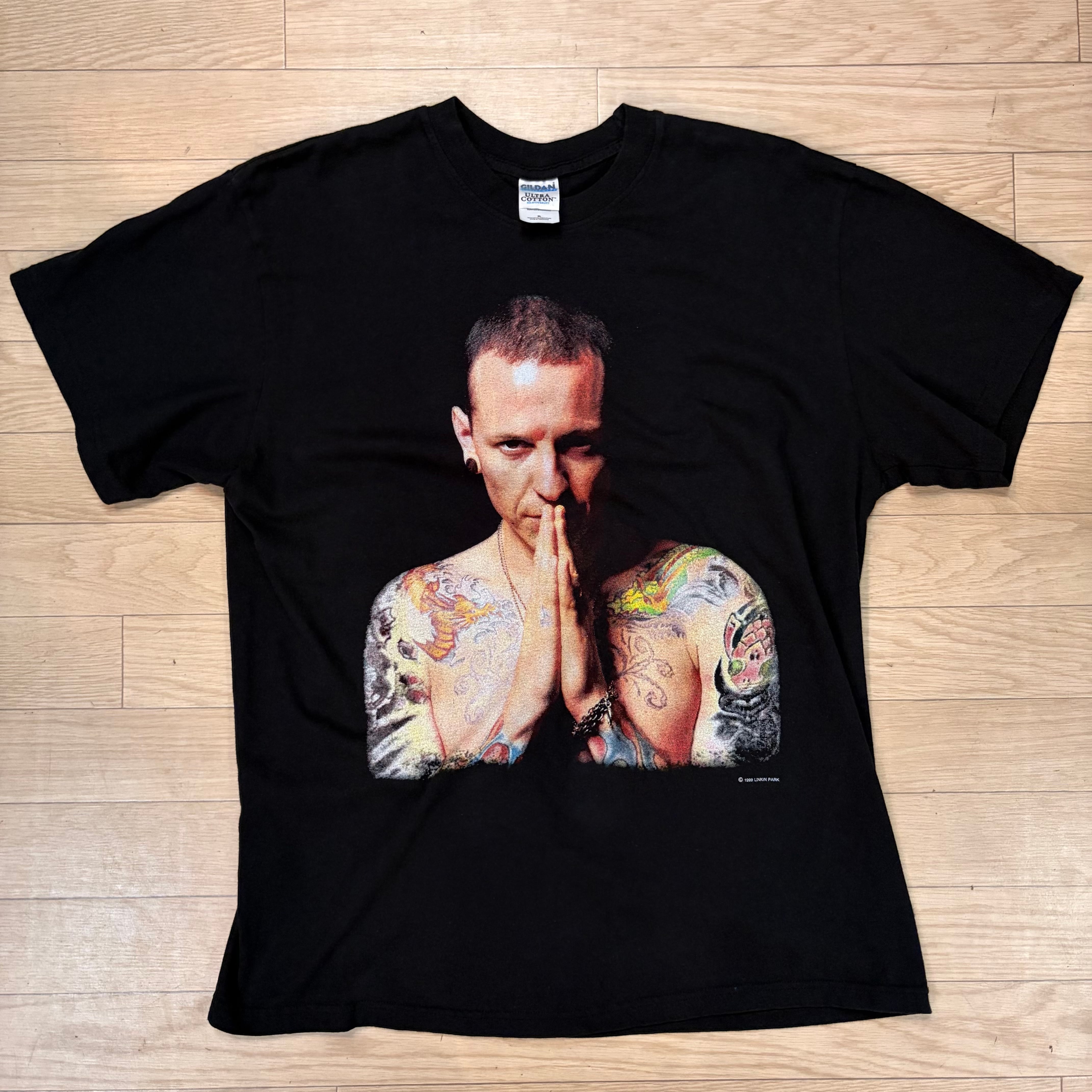 リンキンパーク ツアーTシャツ 2008年 希少 黒 Linkin Park ツアーT
