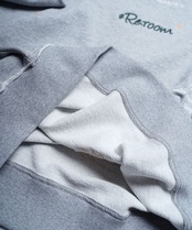 【#Re:room】3D LOGO EMBROIDERY BIG TRAINER［REC728］