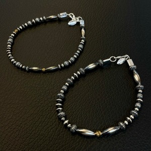 ブライト（Bright）ブレスレット（Wave SS 18k)  20cm