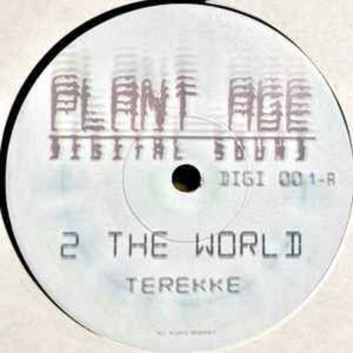 TEREKKE - 2 THE WORLD /FANDN "7'' | SAYAMA HOUSE