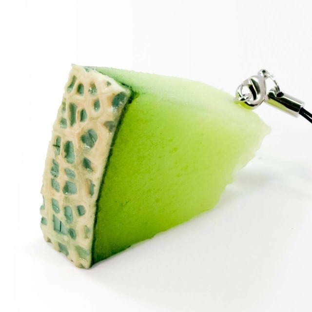 食べちゃいそうな メロン 食品サンプル キーホルダー ストラップ