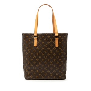ルイ ヴィトン モノグラム ヴァヴァンGM トートバッグ M51170 ブラウン PVC レザー レディース LOUIS VUITTON 【中古】