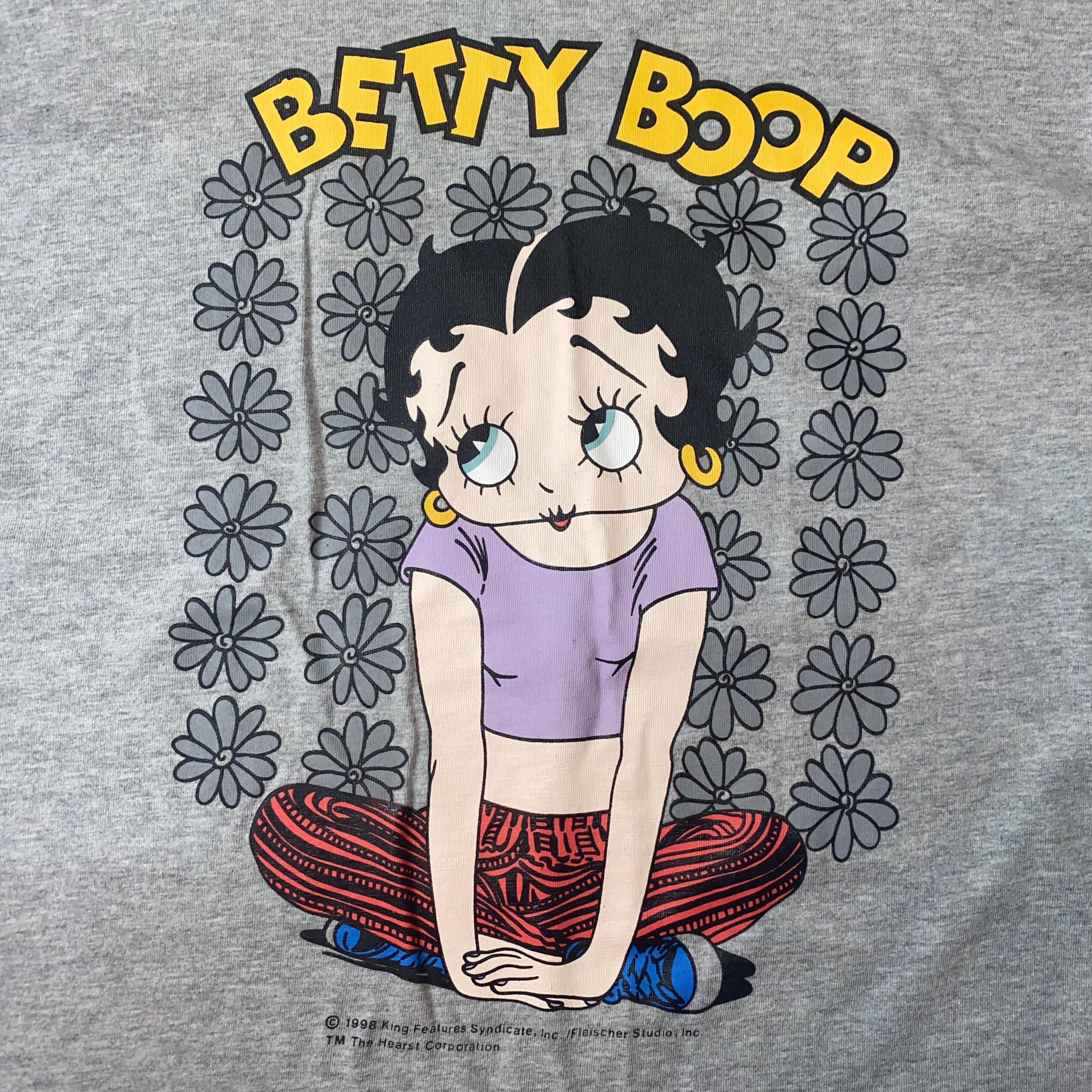 【超希少】Betty Boopベティブープ ベティちゃん 90s モックネック