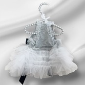 【NO.2】Noir Ribbon Princess Dress