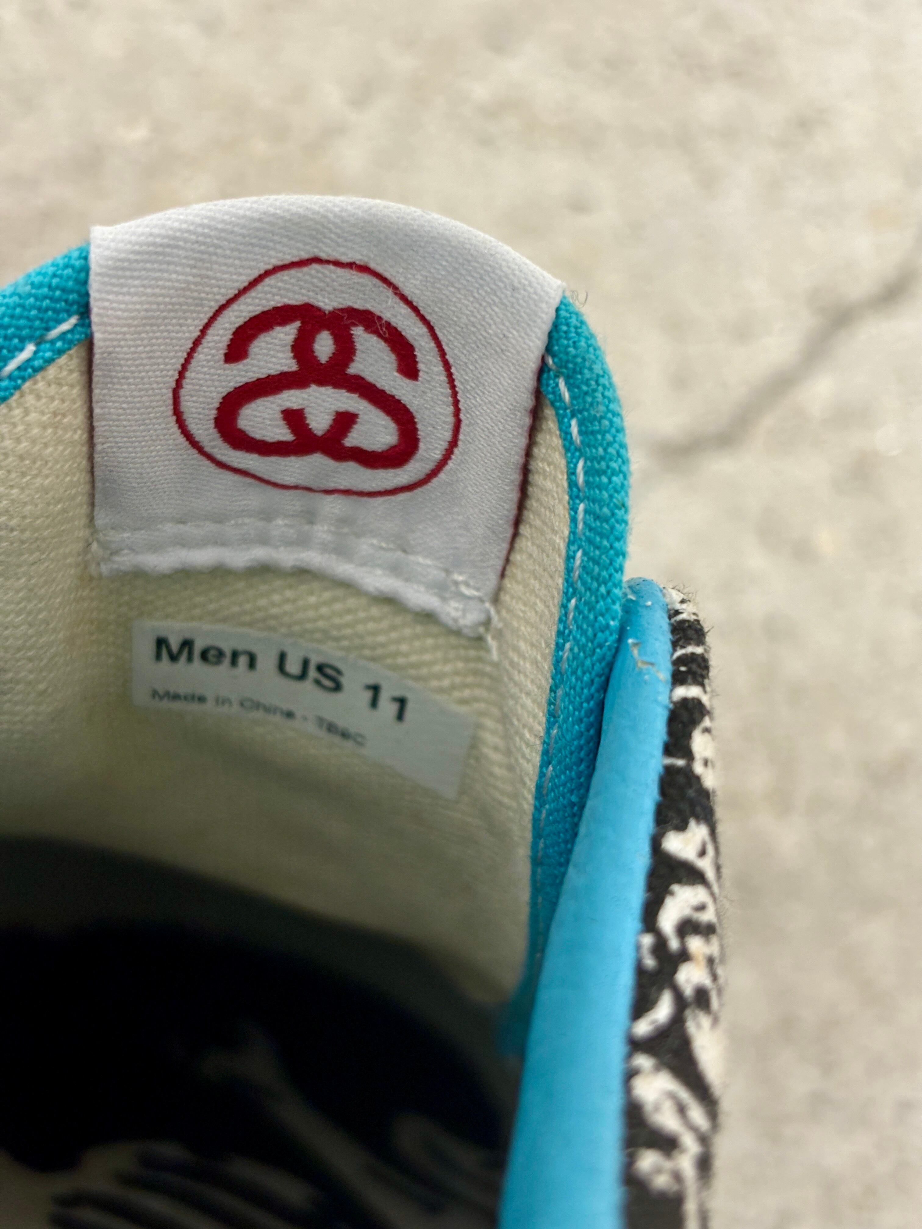 STUSSY × VANS/OG ERA LX/2014年製/29.0cm/エラ/スカルプリント/スニ