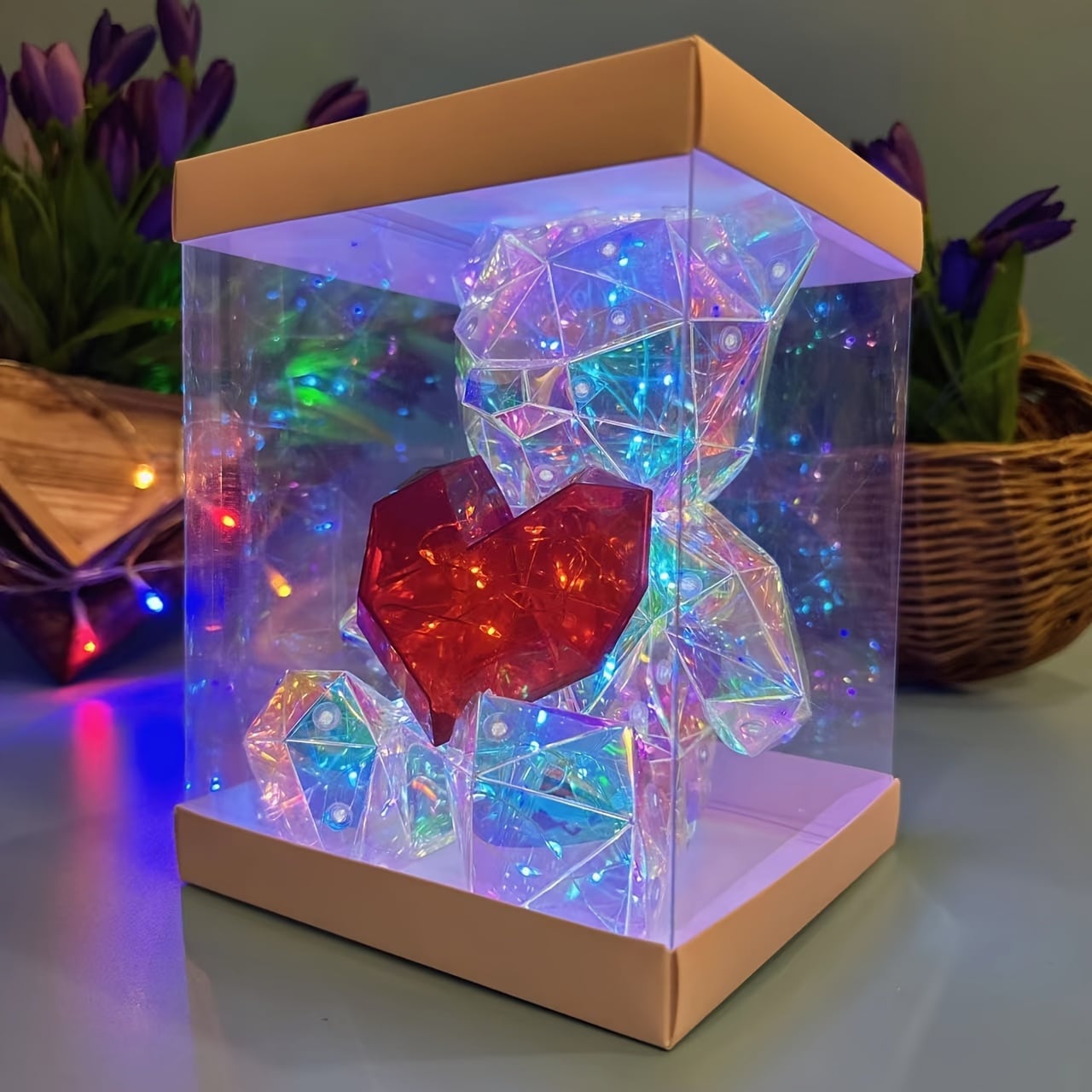 残り1点⭐️K9クリスタルベア LEDライト ギフト 誕生日 プレゼント クマ 残り1点⭐️K9クリスタルベア LEDライト ギフト 誕生日 プレゼント