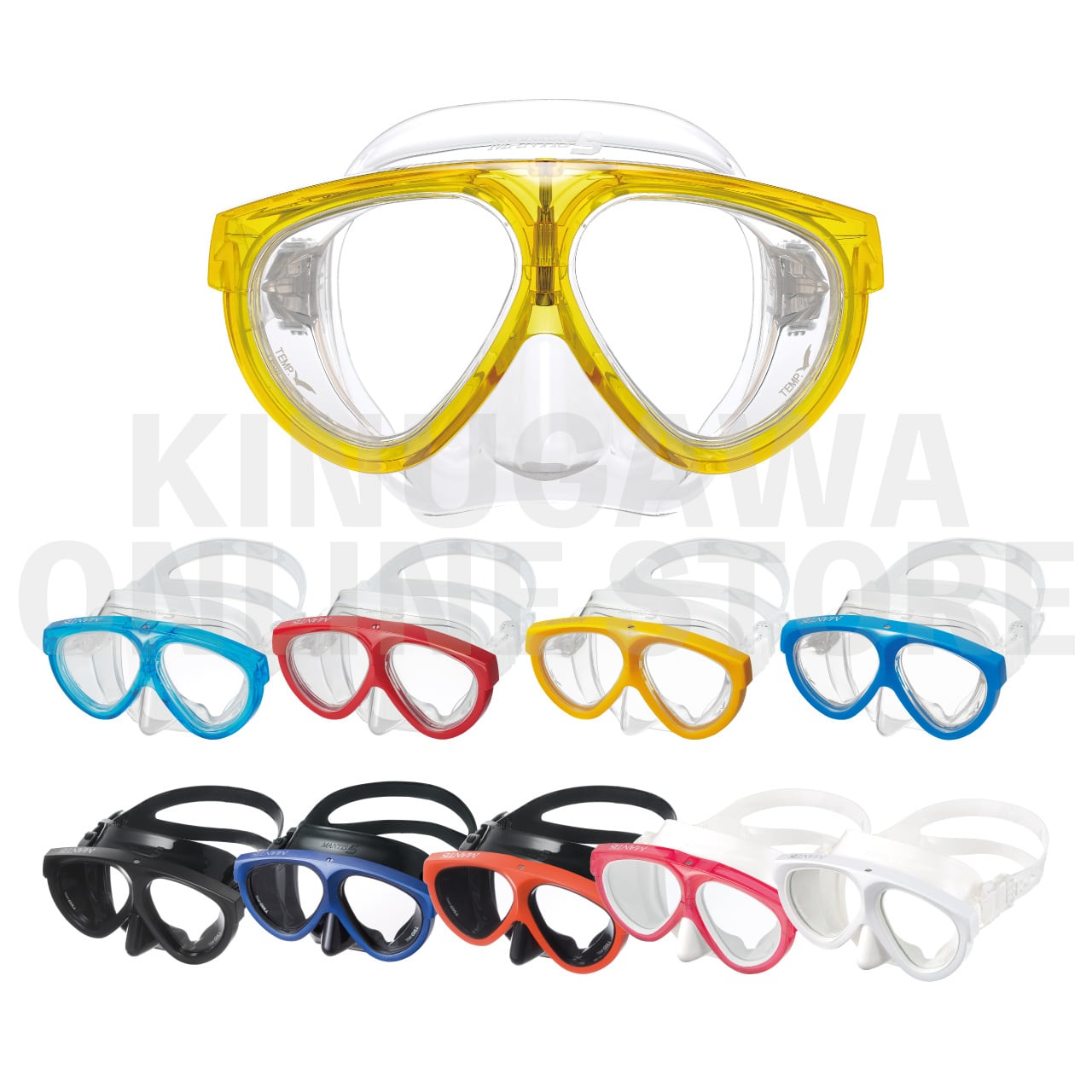 マンティス5  GULL ガル ダイビングマスク