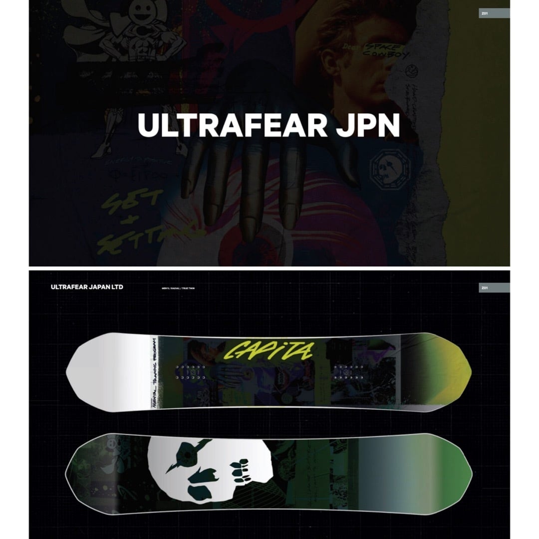 22-23 CAPITA ULTRAFEAR JAPAN LTD スノーボード キャピタ ウルトラ