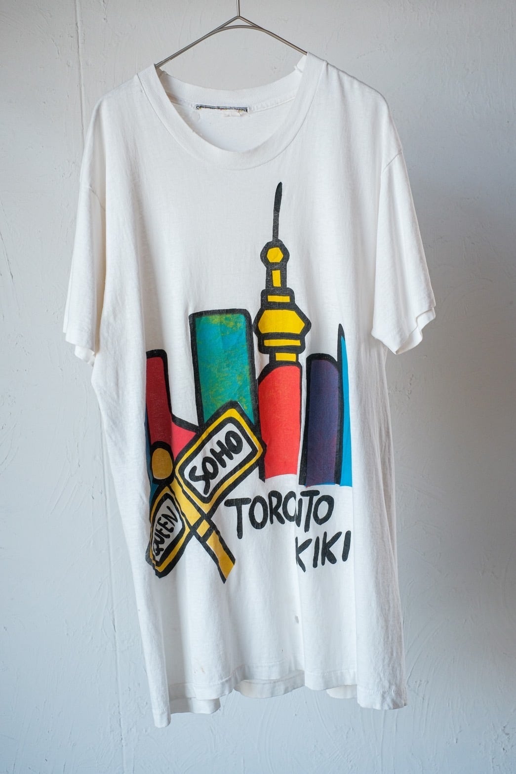 1990s good damage art print t-shirt