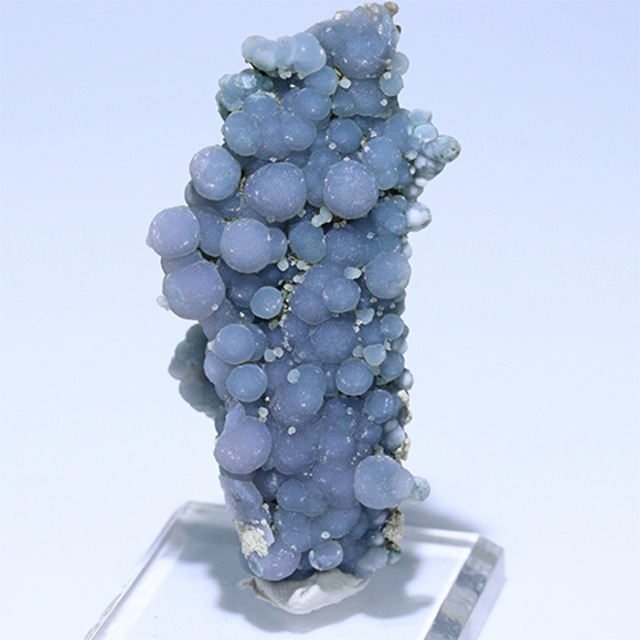〔D364-54〕インドネシア産 グレープアゲート 標本 鉱物 原石 Grape agate 【メール便不可】
