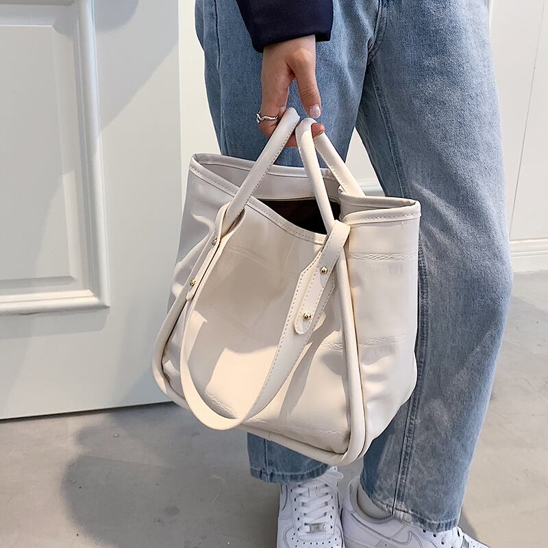 サマーショルダーバッグ 夏物 トートバッグ 手作りハンドバック94555537676