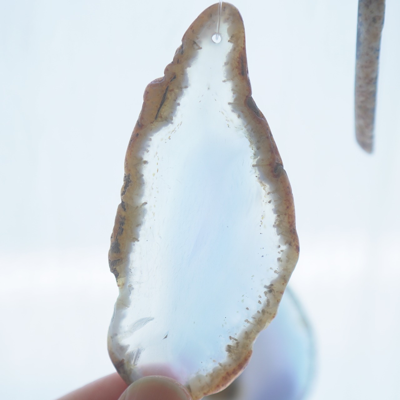 Salt Lake 02 - アゲートヒーリングチャイム / Agate Sun Catcher Wind Chime 099