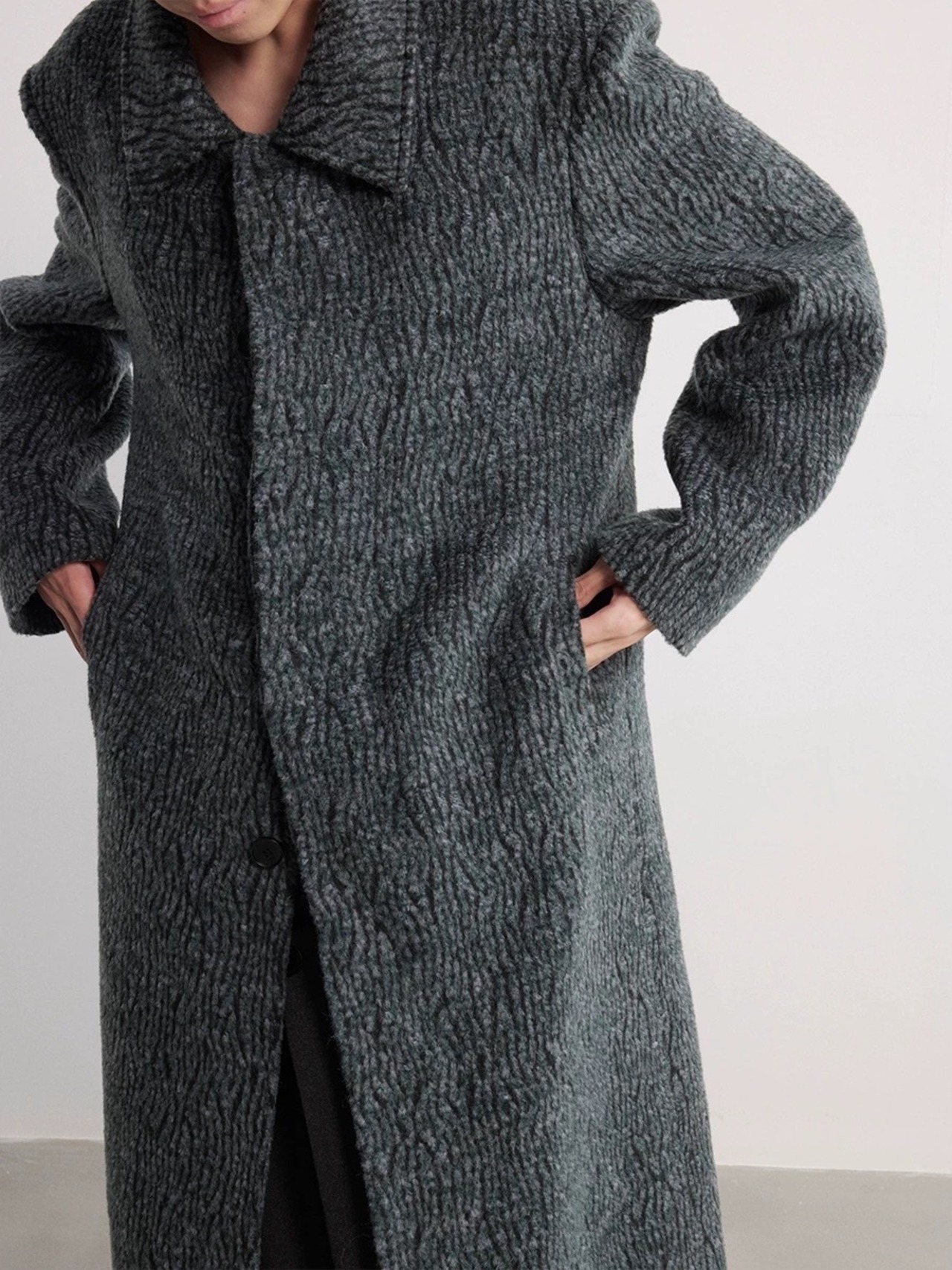 JCAESAR STUDIO MOSS COAT