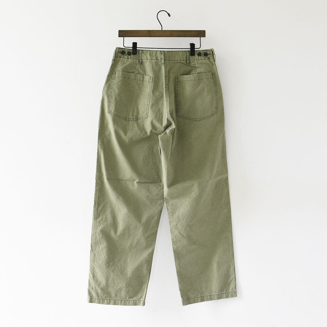 orslow [オアスロウ] SUMMER FATIGUE PANTS - GREEN -[01-5103-M16
