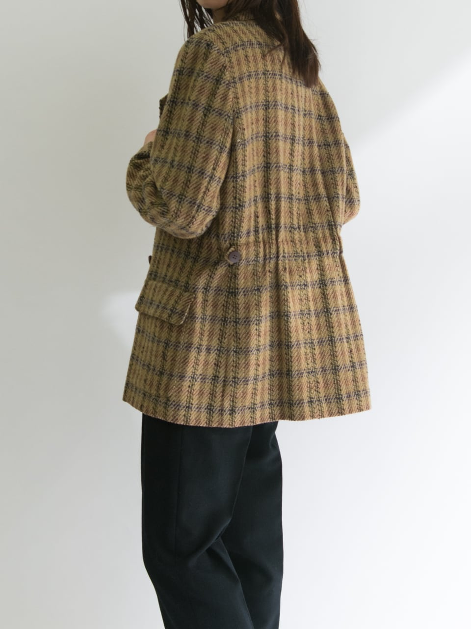 【Christian Dior sports 】checked jacket outer （クリスチャンディオール チェック柄 アウター コート）1c