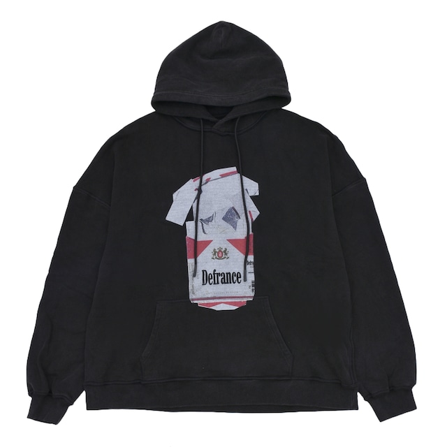 【ARNODEFRANCE】HOODIE 'ANTISOCIAL FLAVOR RED'