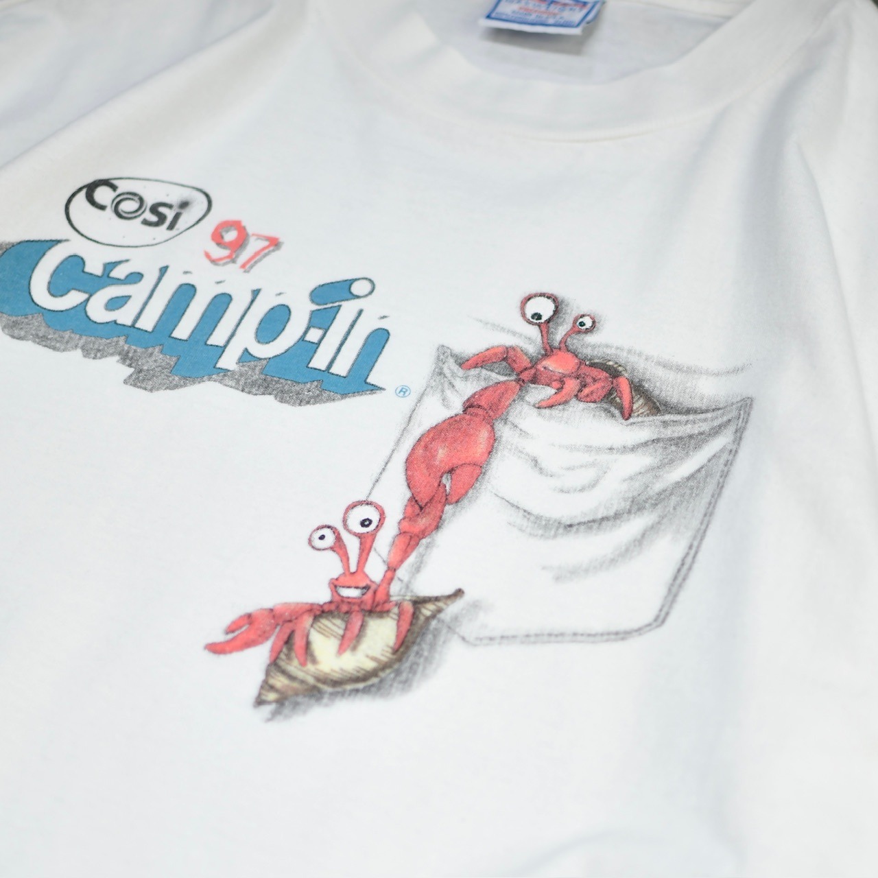 97's hermit crab print tee