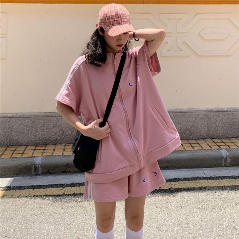 21ss パステルカラースポーツセットアップ 韓国レディースファッション通販 Krex ケーレックス