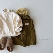 【取寄】THE GOGUMA カラーコーデュロイ裏起毛パンツ｜冬服｜韓国子供服