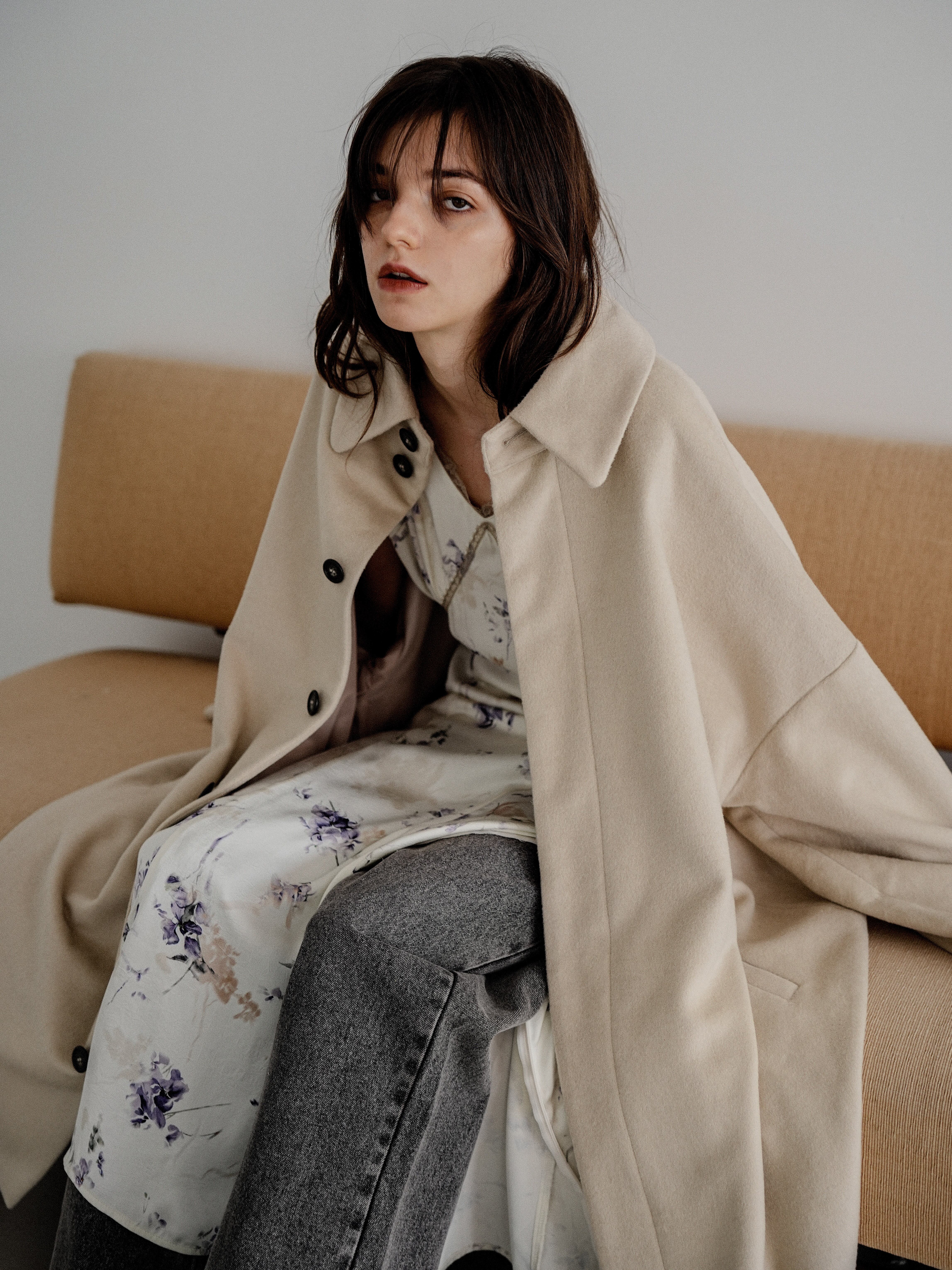 【eL / JEANASIS】Tent Middle Coat トレンチコート eL（エル）の「【eL】Tent Middle Coat/184942（トレンチコート）」 - WEAR