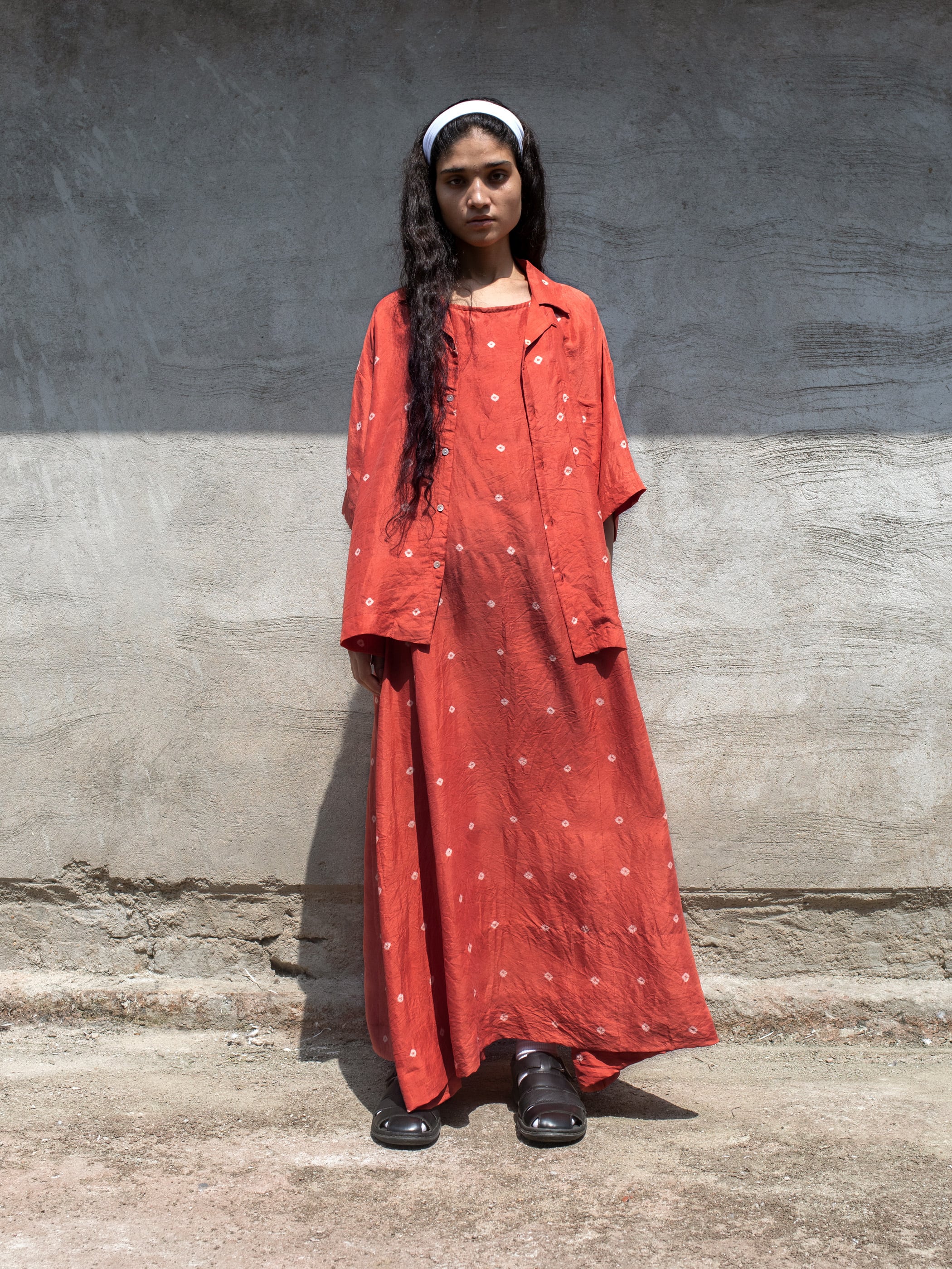 KUSHI SHIRT - MADDER RED | TADO
