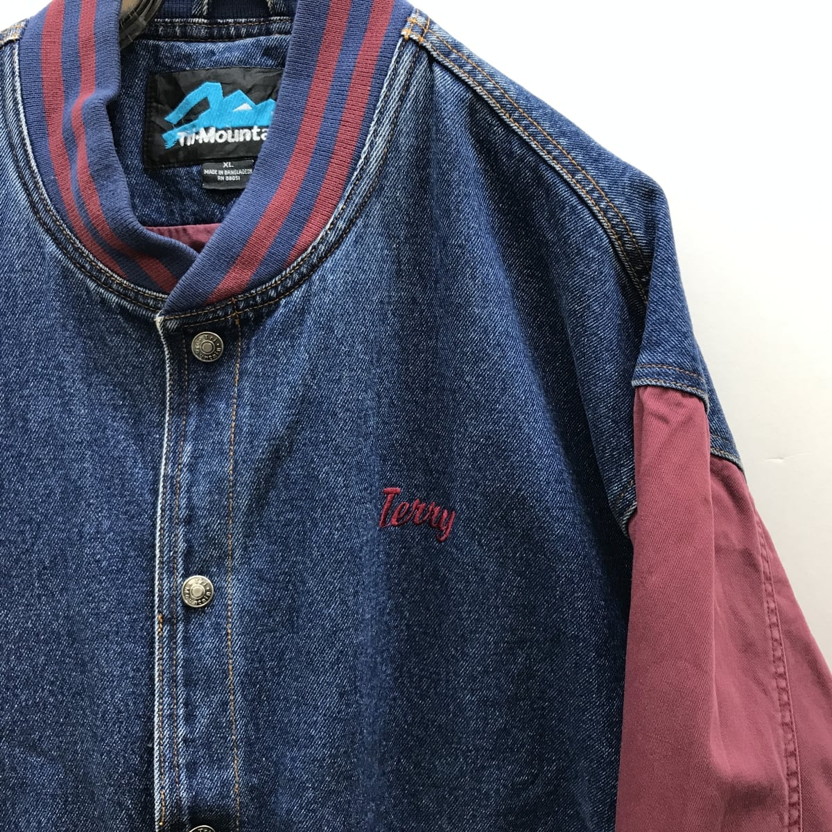 RIMOUNTAIN TRI-MOUNTAIN トライマウンテン 90年代 袖切替 デニム