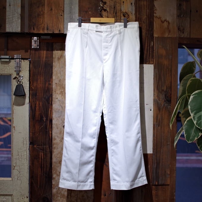 1990s Dutch Army White Chef Pants / ユーロ ミリタリー ホワイト