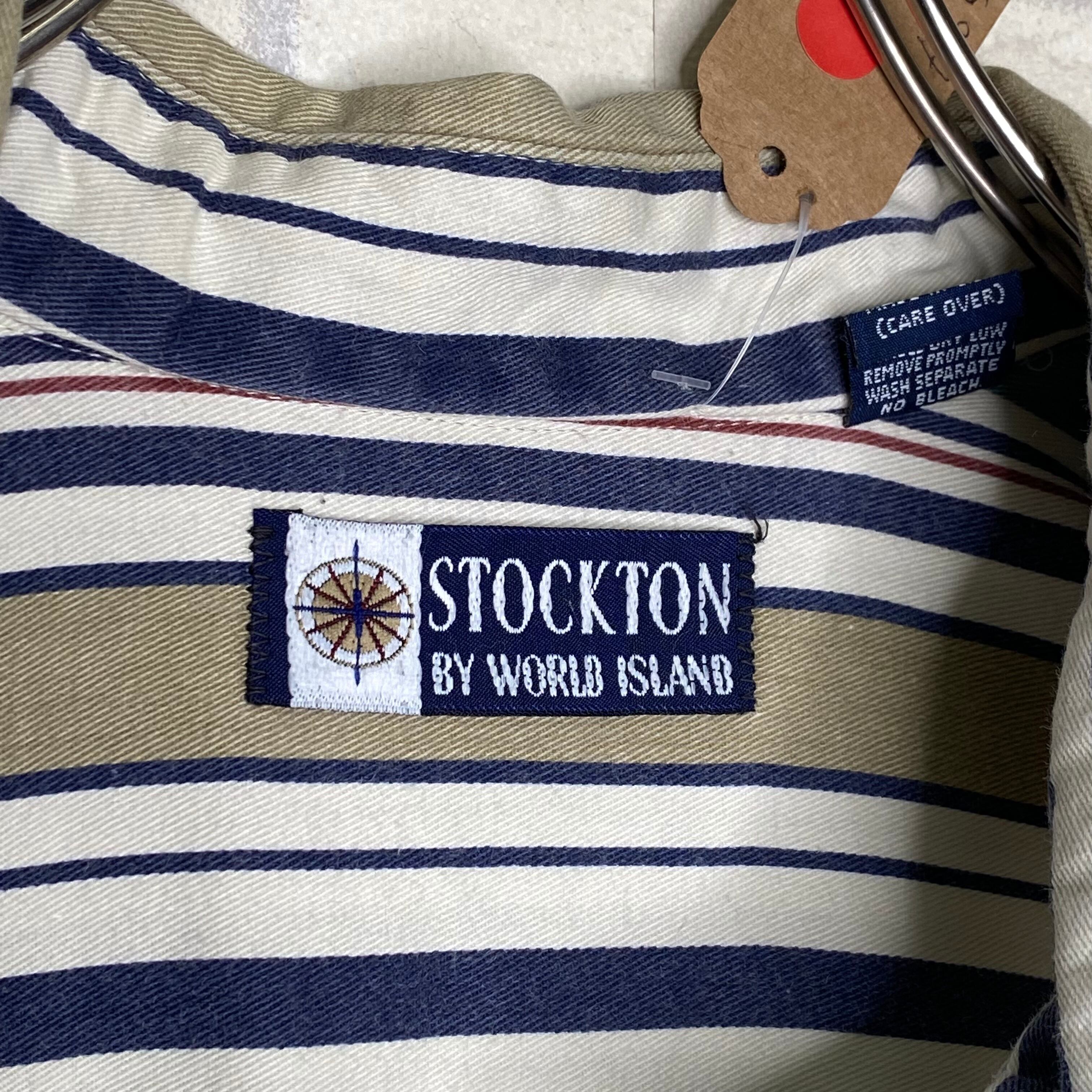 USA製】STOCKTON ストライプシャツ XL コットン100% | 古着屋OLDGREEN
