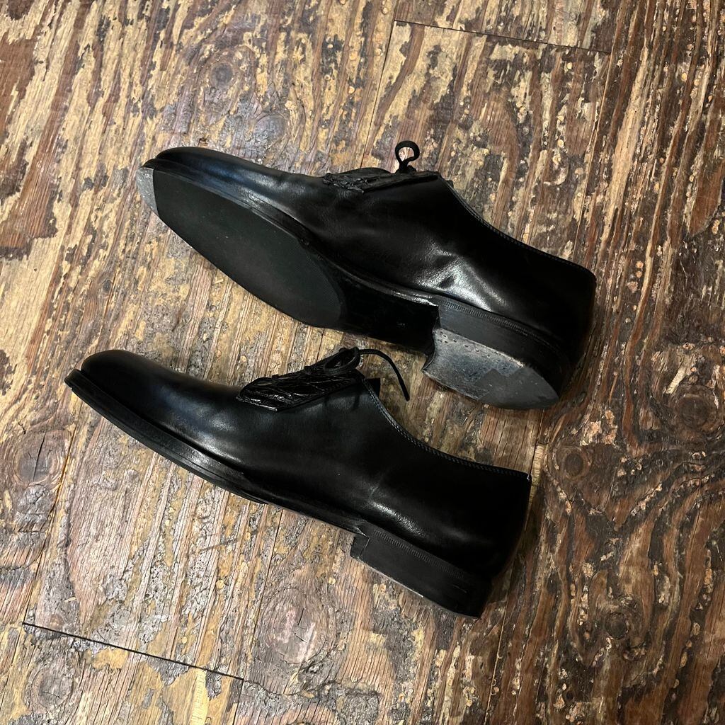 F.LLI Giacometti フラテッリ ジャコメッティ クロコ型押し 3