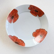 村田菜穂美  『アネモネパスタ皿 23cm』［2104130000331］