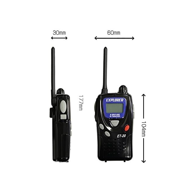 F.R.C EXPLORER エクスプローラ 特定小電力トランシーバー2台セット ET