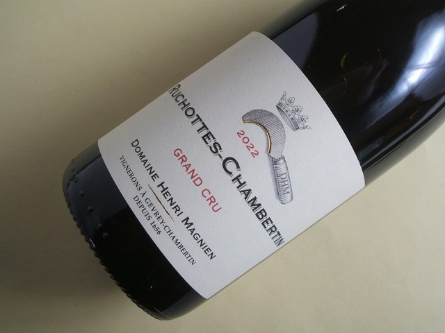 特級　リュショット・シャンベルタン　2022年　アンリ・マニャン