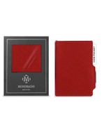 MONDRAGHI SAFFIANO ｜RED
