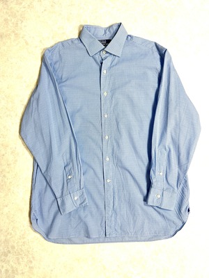 Polo by Ralph Lauren ポロ ラルフローレン Regent Classic Fit ライトブルー チェック 長袖シャツ