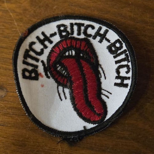 DEADSTOCK 1970-80年代 " BITCH " パッチ VINTAGE