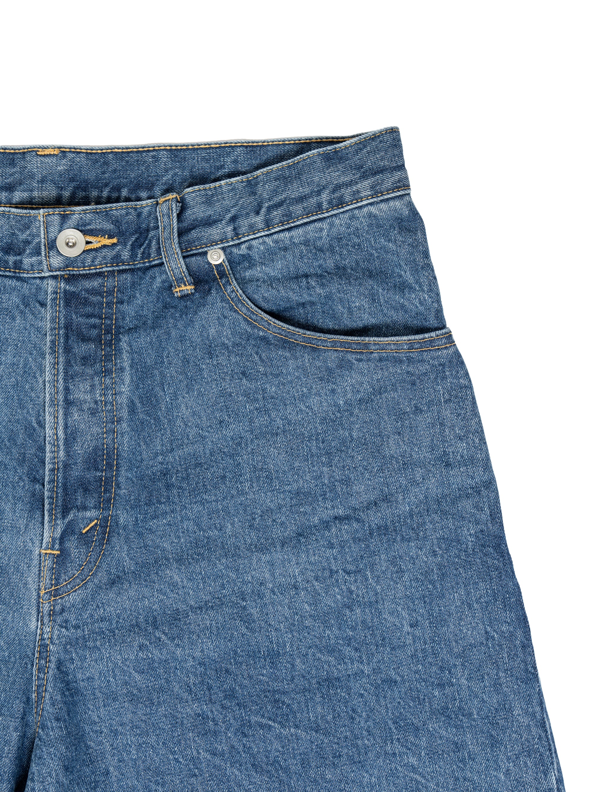 Blue Baggy Denim Pants | OVY