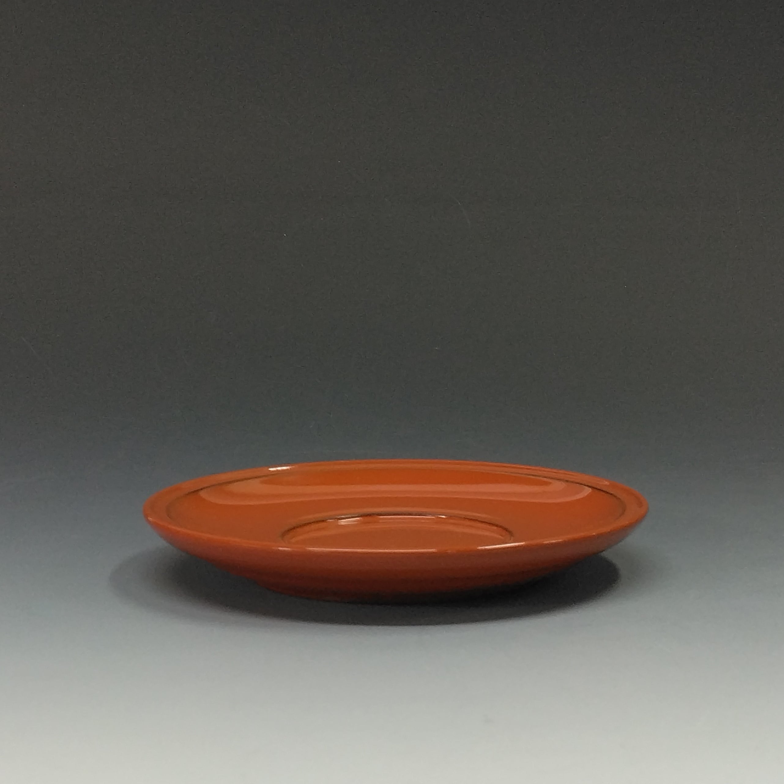 伝統工芸 根来塗｜Negoro lacquer ware 上手の朱研出 茶托 1枚