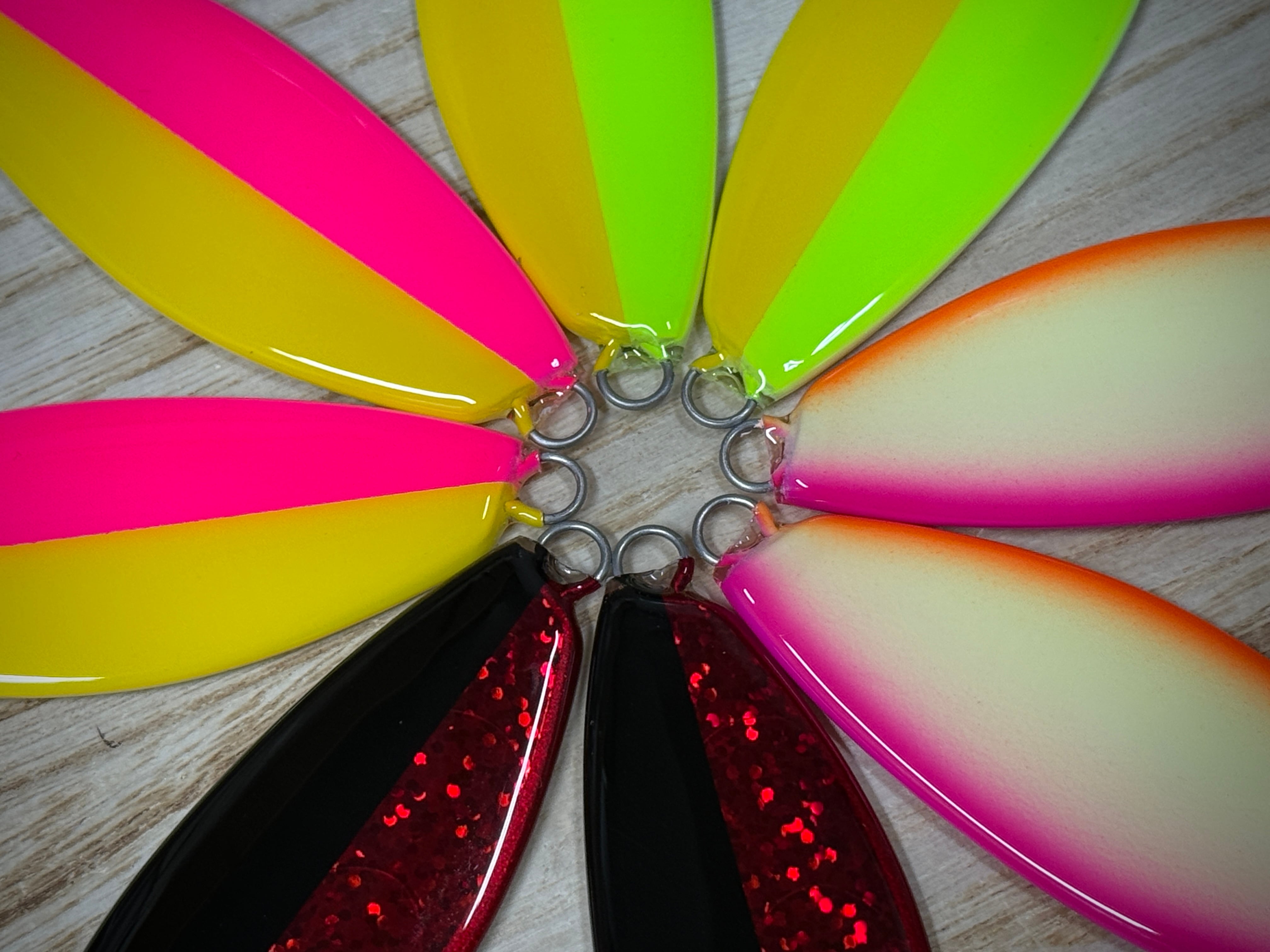 LURES Chemist ルアーズケミスト サーモンスプーン45g【グローカラー