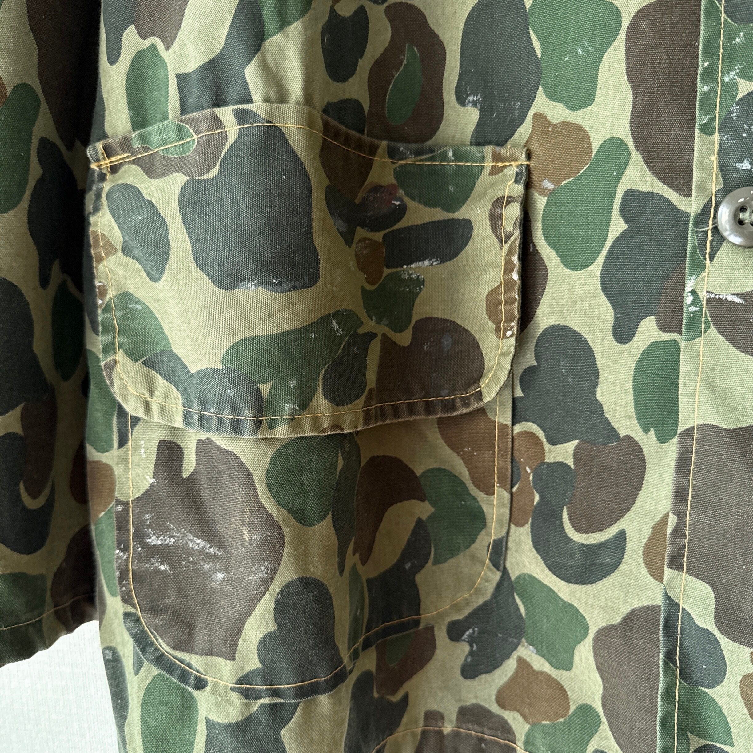 70's Canvasback Duck Hunter Camo Hunting Jacket ハンティング