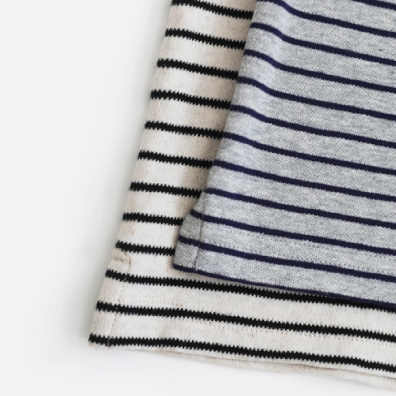 【2color】午後のリズムに溶けるボーダーTシャツ 《P0260》