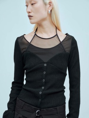 【26SS】THINGS THAT MATTER　シングスザットマター  / CHAOS BUSTIER TOPS / 　ビスチェトップス