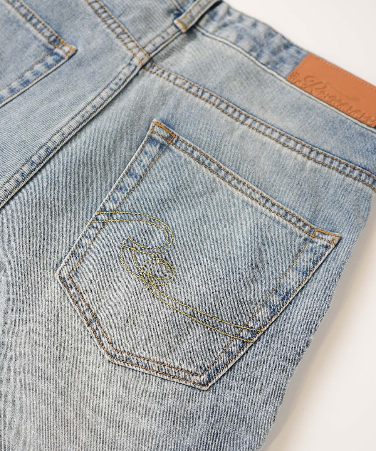 【#Re:room】VINTAGE CRASH WIDE DENIM［REP205］