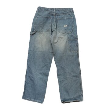 24SS】ANCELLM CRASH SELVEDGE DENIM STRAIGHT 5P PANTS (INDIGO) ANC 