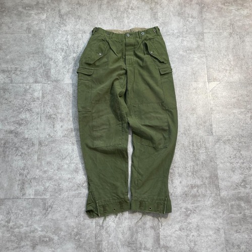 60-80s スウェーデン軍 実物 M-59 フィールドパンツ C48 w29