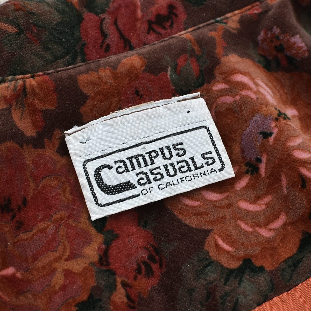 70's campus velours jacket