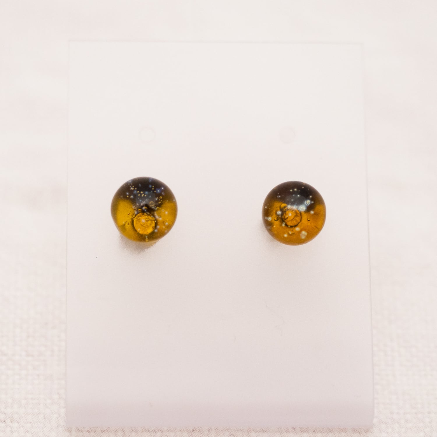 Taiga Glass ガラスピアス【アクセサリー】【ボロシリケイトガラス