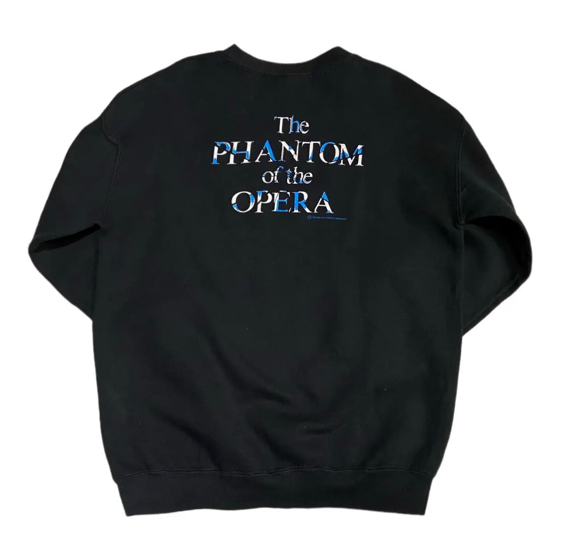 90s THE PHANTOM OF THE OPERA オペラ座の怪人 スウェット【Ｍ