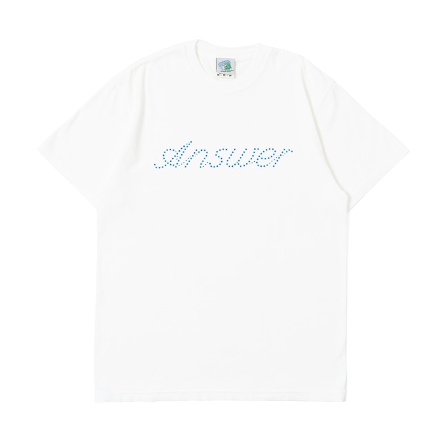 ANSWER STAR TEE WHITE