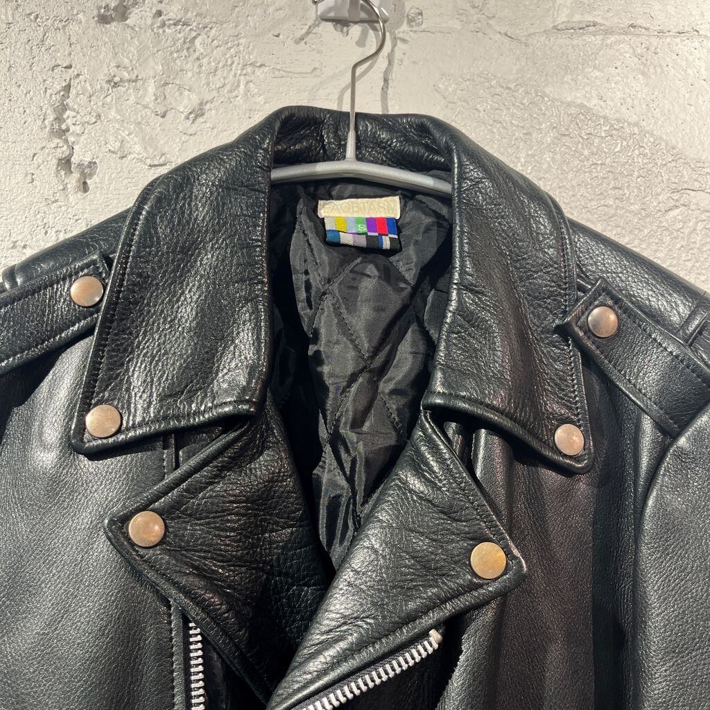 FACETASM ファセッタズム Leather Riders Jacket レザーライダース