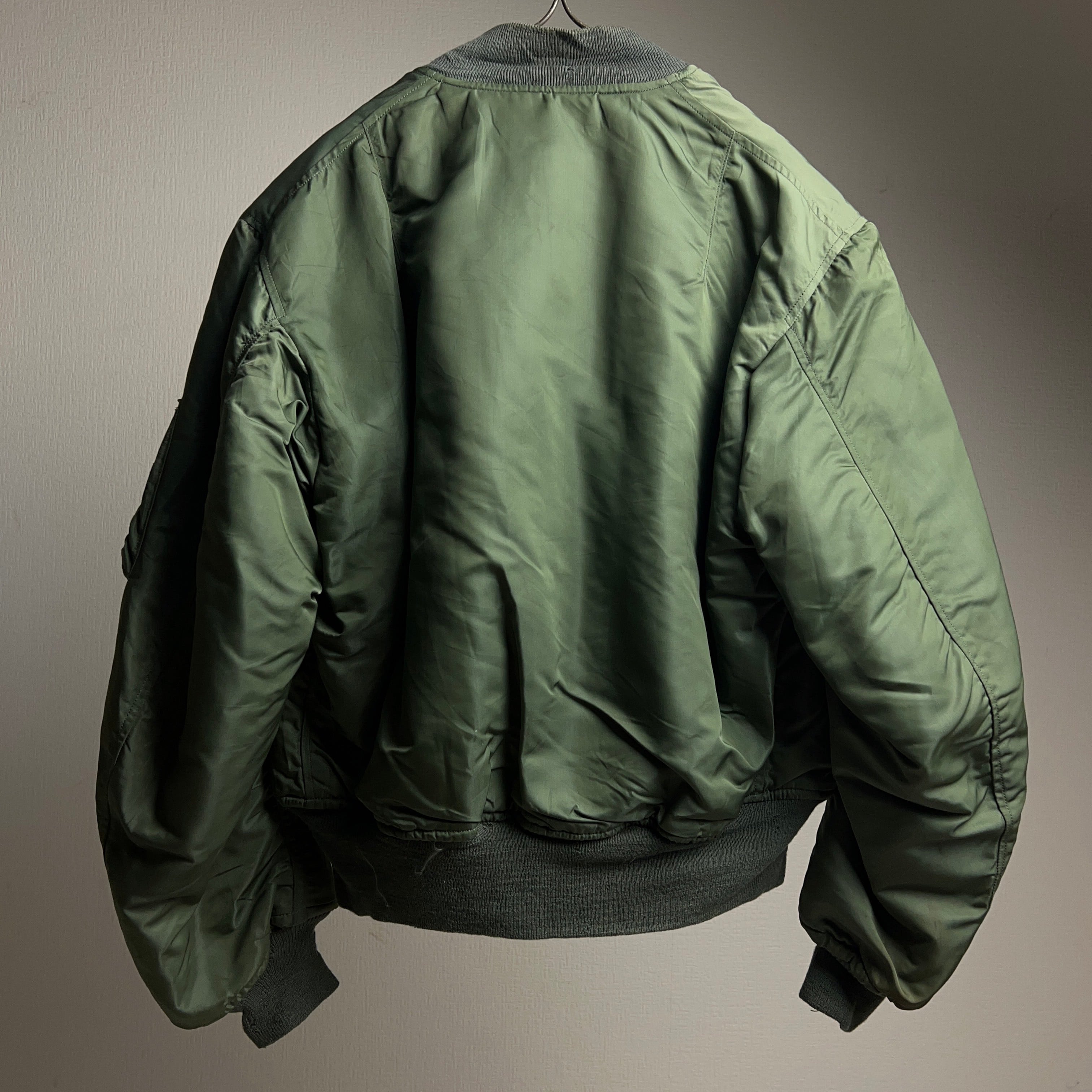 1964年 USAF MA-1 8279D CCZIPPER SIZE L 米軍 フライトジャケット 60 